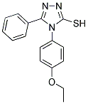 4-(4-ETHOXYPHENYL)-5-PHENYL-4H-1,2,4-TRIAZOLE-3-THIOL Struktur