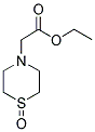 4-THIOMORPHOLINE ACETIC ACID ETHYL ESTER, 1-OXIDE Struktur