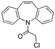 2-CHLORO-1-(5H-DIBENZO[B,F]AZEPIN-5-YL)-1-ETHANONE Struktur