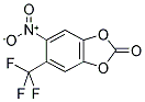 5-NITRO-6-TRIFLUOROMETHYL-BENZO[1,3]DIOXOL-2-ONE Struktur