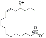 15(R)-HYDROXY-9(Z),12(Z)-OCTADECADIENOIC ACID METHYL ESTER Struktur