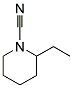 1-CYANO-2-ETHYLPIPERIDINE Struktur