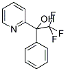 2,2,2-TRIFLUORO-1-PHENYL-1-PYRIDIN-2-YL-ETHANOL Struktur