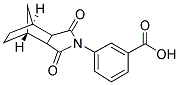 3-(3,5-DIOXO-4-AZA-TRICYCLO[5.2.1.0(2,6)]-DEC-4-YL)BENZOIC ACID Struktur