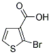 2-BROMO-3-THIOPHENECARBOXYLIC ACID Struktur