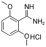 2,6-DIMETHOXY-BENZAMIDINE HCL Struktur