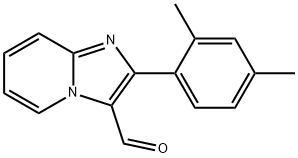 2-(2,4-DIMETHYLPHENYL)IMIDAZO[1,2-A]PYRIDINE-3-CARBALDEHYDE Struktur