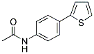 N-(4-THIOPHEN-2-YL-PHENYL)-ACETAMIDE Struktur