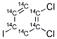 1,2-DICHLORO-4-IODOBENZENE, [RING-14C(U)] Struktur