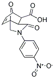 3-(4-NITRO-PHENYL)-4-OXO-10-OXA-3-AZA-TRICYCLO[5.2.1.0(1,5)]DEC-8-ENE-6-CARBOXYLIC ACID Struktur