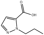 2-PROPYL-2 H-PYRAZOLE-3-CARBOXYLIC ACID Struktur