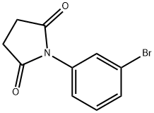 N-(3-BROMOPHENYL)SUCCINIMIDE Struktur