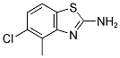 5-CHLORO-4-METHYL-1,3-BENZOTHIAZOL-2-AMINE Struktur