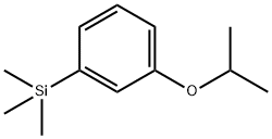 1-(TRIMETHYLSILYL)-3-ISO-PROPOXYBENZENE Struktur