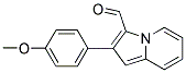 2-(4-METHOXY-PHENYL)-INDOLIZINE-3-CARBALDEHYDE Struktur