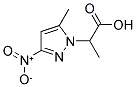 2-(5-METHYL-3-NITRO-PYRAZOL-1-YL)-PROPIONIC ACID Struktur