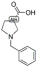 (S)-1-BENZYL-PYRROLIDINE-3-CARBOXYLIC ACID Struktur