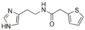 N-[2-(1H-IMIDAZOL-4-YL)ETHYL]-2-THIEN-2-YLACETAMIDE Struktur