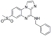 N-BENZYL-7-(METHYLSULFONYL)IMIDAZO[1,2-A]QUINOXALIN-4-AMINE Struktur