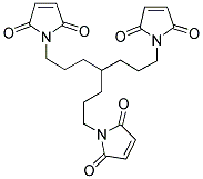 1,7-BIS(MALEIMIDE)-4-(3-MALEIMIDE-PROPYL)-HEPTANE Struktur