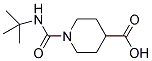 1-[(TERT-BUTYLAMINO)CARBONYL]PIPERIDINE-4-CARBOXYLIC ACID Struktur