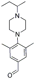 4-(4-SEC-BUTYLPIPERAZIN-1-YL)-3,5-DIMETHYLBENZALDEHYDE Struktur