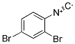 2,4-DIBROMPHENYLISOCYANIDE Struktur