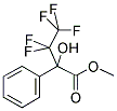 3,3,4,4,4-PENTAFLUORO-2-HYDROXY-2-PHENYLBUTYRIC ACID METHYL ESTER Struktur