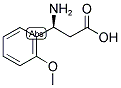 (S)-3-AMINO-3-(2-METHOXY-PHENYL)-PROPIONIC ACID Struktur