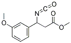 METHYL-3-ISOCYANATO-3-(3-METHOXYPHENYL)PROPIONATE Struktur