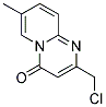 2-(CHLOROMETHYL)-7-METHYL-4H-PYRIDO[1,2-A]PYRIMIDIN-4-ONE Struktur