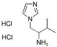 2-IMIDAZOL-1-YL-1-ISOPROPYL-ETHYLAMINE DIHYDROCHLORIDE Struktur