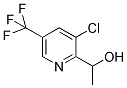 1-[3-CHLORO-5-(TRIFLUOROMETHYL)-2-PYRIDINYL]-1-ETHANOL Struktur