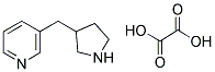 3-PYRROLIDIN-3-YLMETHYL-PYRIDINE OXALATE Struktur