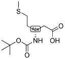 (S)-3-TERT-BUTOXYCARBONYLAMINO-5-METHYLSULFANYL-PENTANOIC ACID Struktur