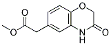 (3-OXO-3,4-DIHYDRO-2H-BENZO[1,4]OXAZIN-6-YL)-ACETIC ACID METHYL ESTER Struktur