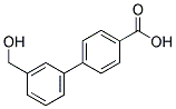 3'-HYDROXYMETHYL-BIPHENYL-4-CARBOXYLIC ACID Struktur