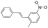 1-METHYL-4-NITRO-2-(2-PHENYLVINYL)BENZENE Struktur