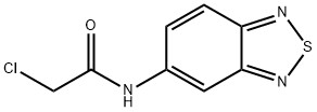 N-BENZO[1,2,5]THIADIAZOL-5-YL-2-CHLORO-ACETAMIDE Struktur