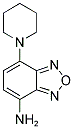 7-PIPERIDIN-1-YL-BENZO[1,2,5]OXADIAZOL-4-YLAMINE Struktur