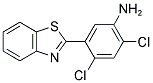 5-(1,3-BENZOTHIAZOL-2-YL)-2,4-DICHLOROANILINE Struktur