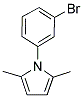 1-(3-BROMO-PHENYL)-2,5-DIMETHYL-1H-PYRROLE Struktur