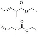 ETHYL 2-METHYL-3 AND 4-PENTENOATES Struktur