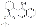 2-(1-HYDROXY-NAPHTHALEN-2-YL)-PIPERIDINE-1-CARBOXYLIC ACID TERT-BUTYL ESTER Struktur