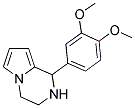 1-(3,4-DIMETHOXYPHENYL)-1,2,3,4-TETRAHYDROPYRROLO[1,2-A]PYRAZINE Struktur