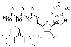 INOSINE-5'-[(BETA,GAMMA)-IMIDO]TRIPHOSPHATE, TRIETHYLAMMONIUM SALT Struktur