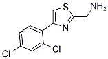 [4-(2,4-DICHLOROPHENYL)-1,3-THIAZOL-2-YL]METHANAMINE Struktur