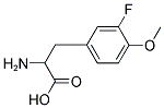 3-FLUORO-4-METHOXY-DL-PHENYLALANINE Struktur