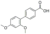 2',4'-DIMETHOXY-BIPHENYL-4-CARBOXYLIC ACID Struktur