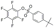 2,3,4,5,6-PENTAFLUOROPHENYL 4-(TERT-BUTYL)BENZENESULFONATE Struktur